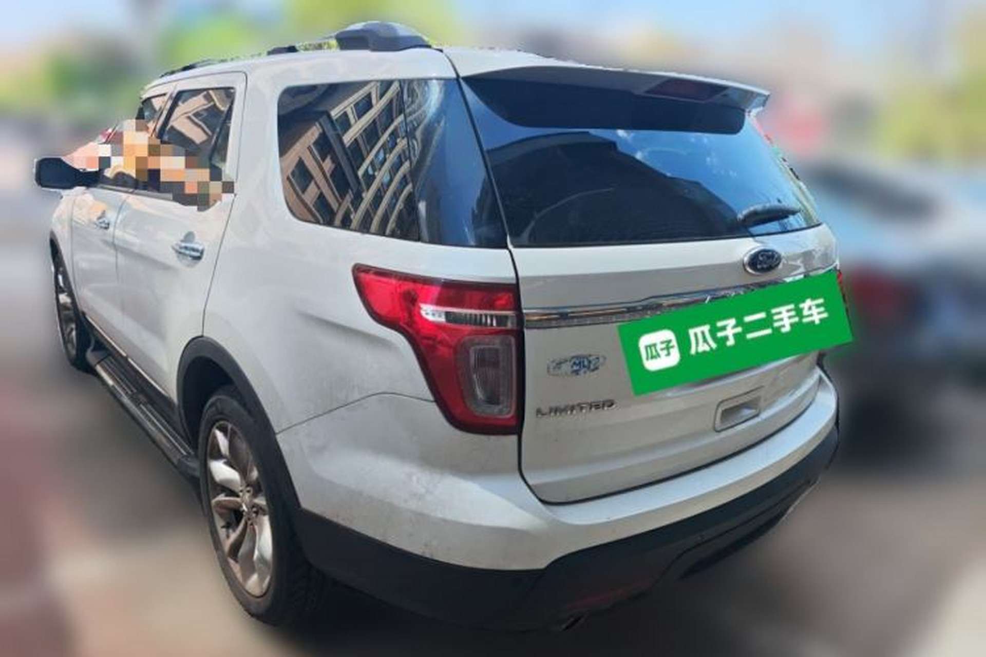 Used Ford Explorer 2013 3.5L Deluxe Model Rear Left 45 Deg