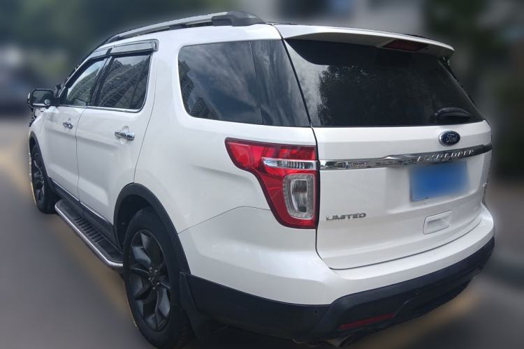 Used Ford Explorer 2013 3.5L Deluxe Model Rear Left 45 Deg
