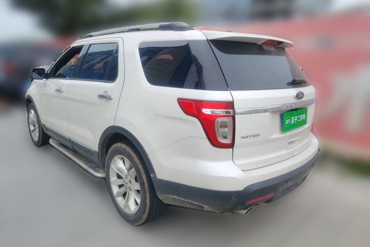 Used Ford Explorer 2013 3.5L Deluxe Model Rear Left 45 Deg