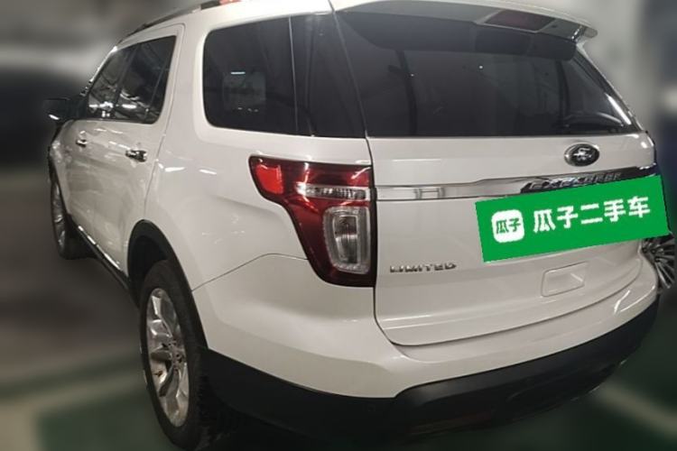 Used Ford Explorer 2013 3.5L Deluxe Model Rear Left 45 Deg