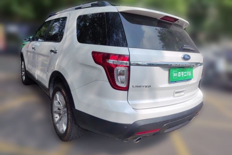 Used Ford Explorer 2013 3.5L Deluxe Model Rear Left 45 Deg