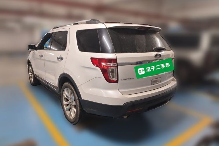 Used Ford Explorer 2013 3.5L Deluxe Model Rear Left 45 Deg