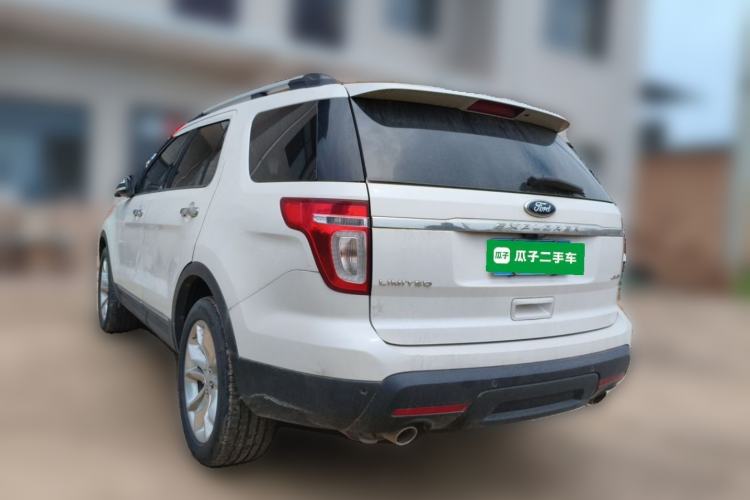 Used Ford Explorer 2013 3.5L Deluxe Model Rear Left 45 Deg