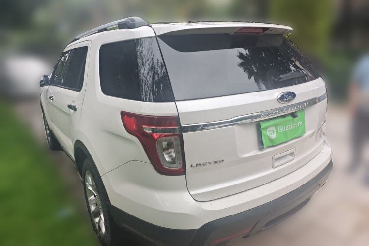 Used Ford Explorer 2013 3.5L Deluxe Model Rear Left 45 Deg