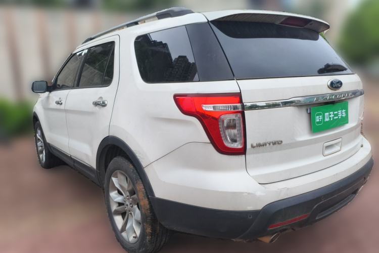Used Ford Explorer 2013 3.5L Deluxe Model Rear Left 45 Deg