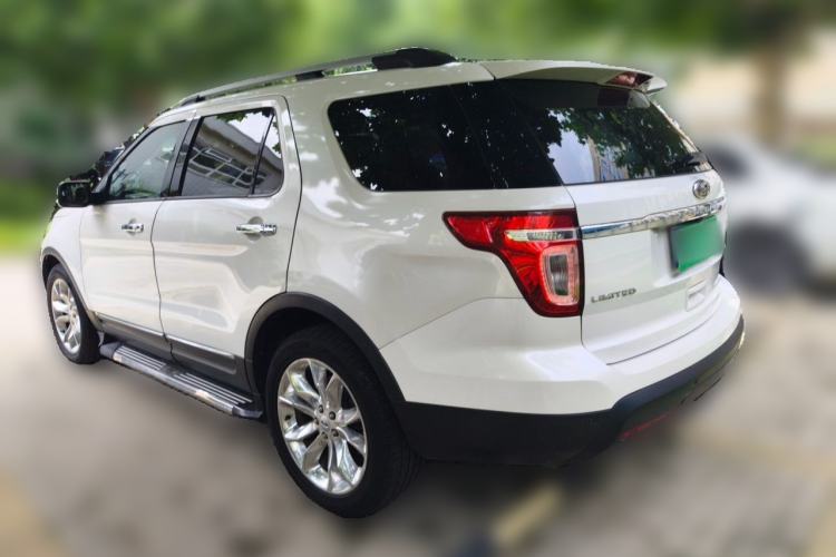 Used Ford Explorer 2013 3.5L Deluxe Model Rear Left 45 Deg