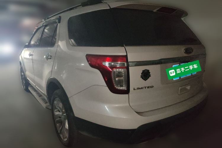 Used Ford Explorer 2013 3.5L Deluxe Model Rear Left 45 Deg