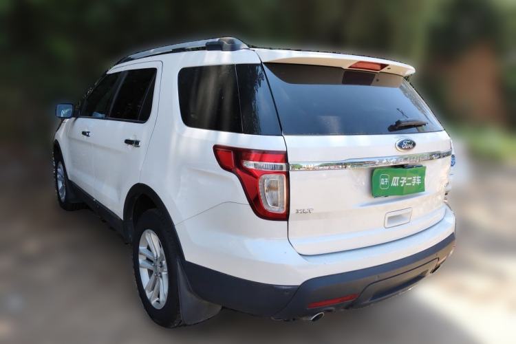 Used Ford Explorer 2013 3.5L Prestige Model Rear Left 45 Deg