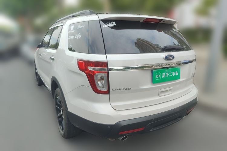 Used Ford Explorer 2013 3.5L Deluxe Model Rear Left 45 Deg