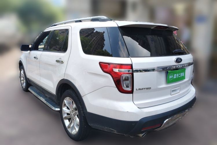 Used Ford Explorer 2013 3.5L Deluxe Model Rear Left 45 Deg
