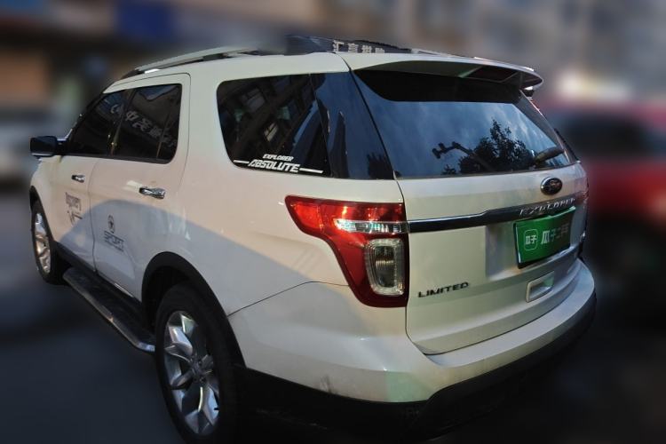 Used Ford Explorer 2013 3.5L Deluxe Model Rear Left 45 Deg