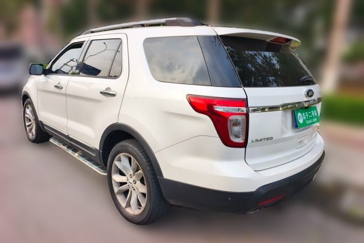 Used Ford Explorer 2013 3.5L Deluxe Model Rear Left 45 Deg