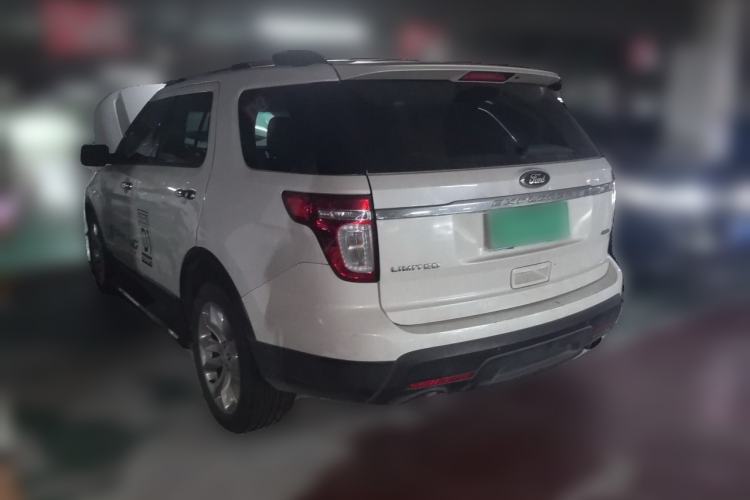 Used Ford Explorer 2013 3.5L Deluxe Model Rear Left 45 Deg