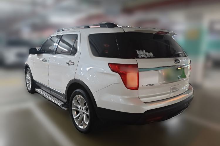 Used Ford Explorer 2013 3.5L Deluxe Model Rear Left 45 Deg