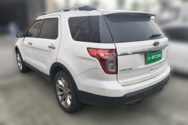 Used Ford Explorer 2013 3.5L Deluxe Model Rear Left 45 Deg