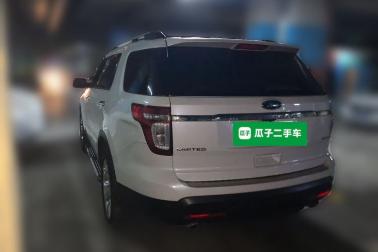 Used Ford Explorer 2013 3.5L Deluxe Model Rear Left 45 Deg