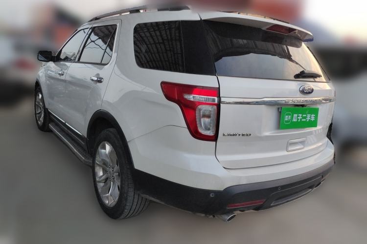 Used Ford Explorer 2013 3.5L Deluxe Model Rear Left 45 Deg