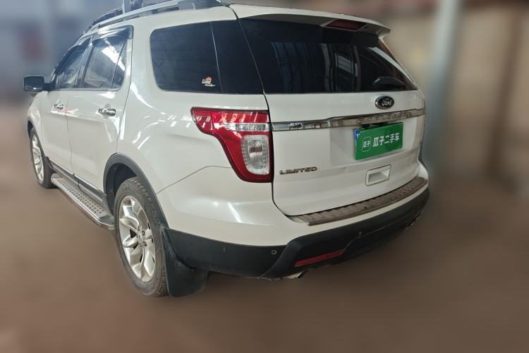 Used Ford Explorer 2013 3.5L Deluxe Model Rear Left 45 Deg