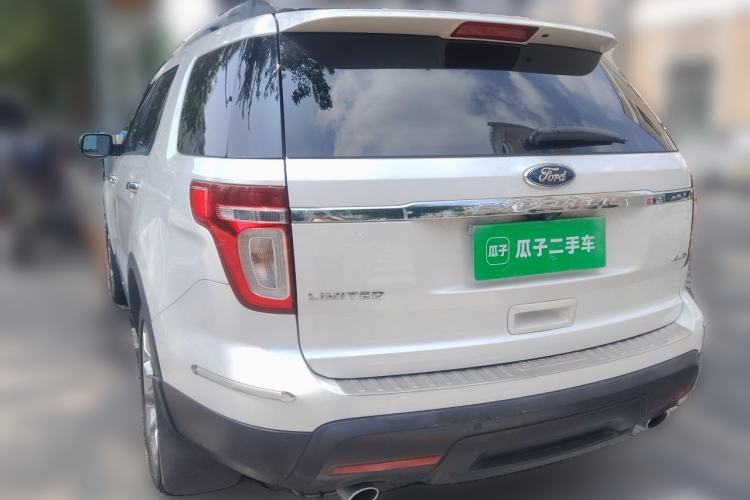 Used Ford Explorer 2013 3.5L Deluxe Model Rear Left 45 Deg