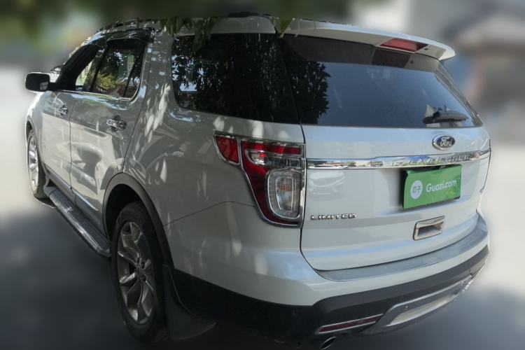 Used Ford Explorer 2013 3.5L Deluxe Model Rear Left 45 Deg