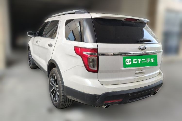 Used Ford Explorer 2013 3.5L Deluxe Model Rear Left 45 Deg