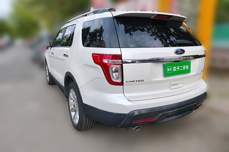 Used Ford Explorer 2013 3.5L Deluxe Model Rear Left 45 Deg