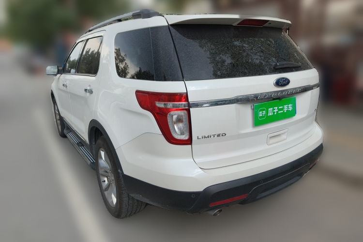 Used Ford Explorer 2013 3.5L Deluxe Model Rear Left 45 Deg