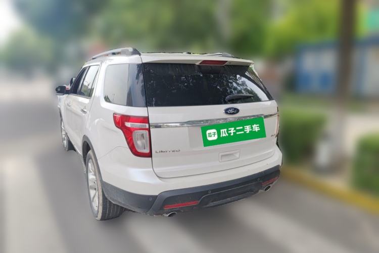 Used Ford Explorer 2013 3.5L Deluxe Model Rear Left 45 Deg