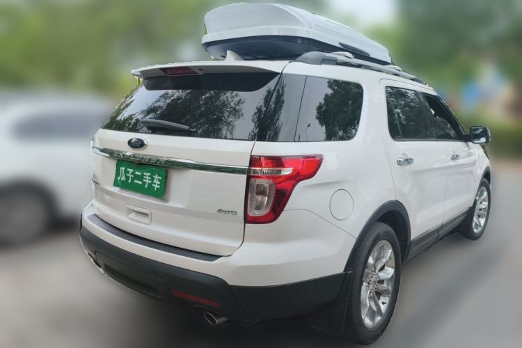 Used Ford Explorer 2013 3.5L Deluxe Model Rear Right 45 Deg