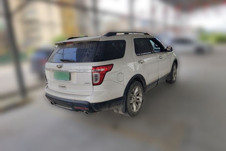 Used Ford Explorer 2013 3.5L Deluxe Model Rear Right 45 Deg
