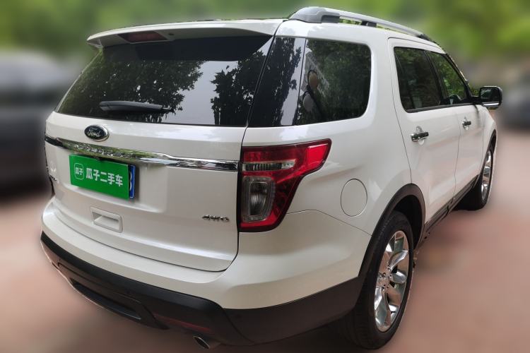 Used Ford Explorer 2013 3.5L Deluxe Model Rear Right 45 Deg