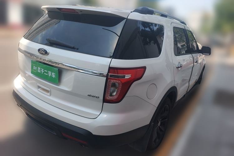 Used Ford Explorer 2013 3.5L Deluxe Model Rear Right 45 Deg