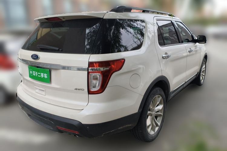Used Ford Explorer 2013 3.5L Deluxe Model Rear Right 45 Deg