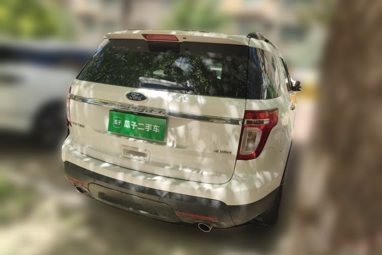 Used Ford Explorer 2013 3.5L Deluxe Model Rear Right 45 Deg