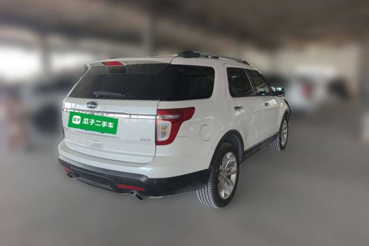 Used Ford Explorer 2013 3.5L Deluxe Model Rear Right 45 Deg