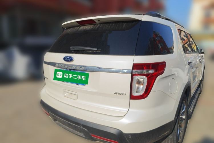 Used Ford Explorer 2013 3.5L Deluxe Model Rear Right 45 Deg