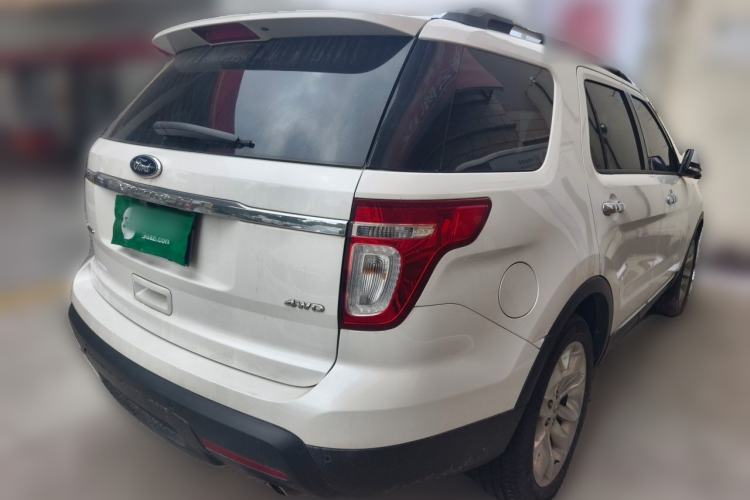 Used Ford Explorer 2013 3.5L Deluxe Model Rear Right 45 Deg