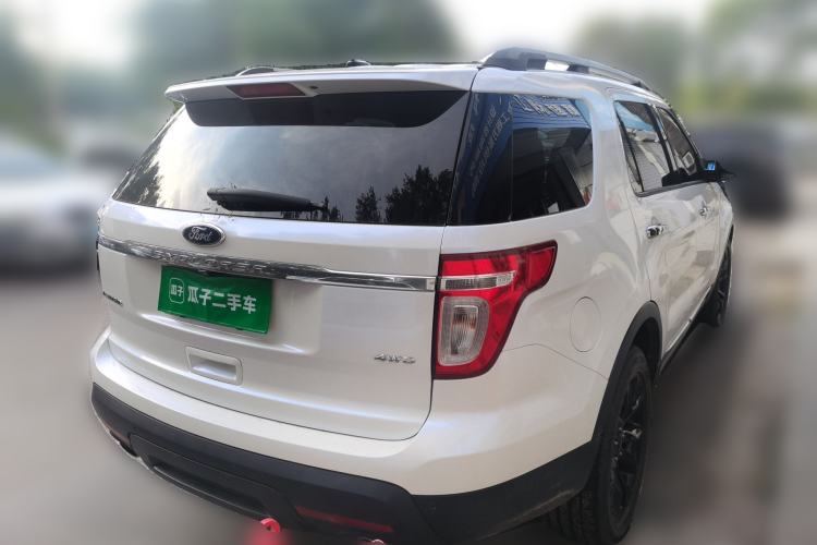 Used Ford Explorer 2013 3.5L Deluxe Model Rear Right 45 Deg