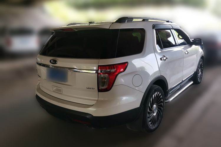 Used Ford Explorer 2013 3.5L Deluxe Model Rear Right 45 Deg