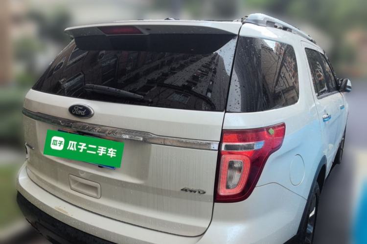 Used Ford Explorer 2013 3.5L Deluxe Model Rear Right 45 Deg