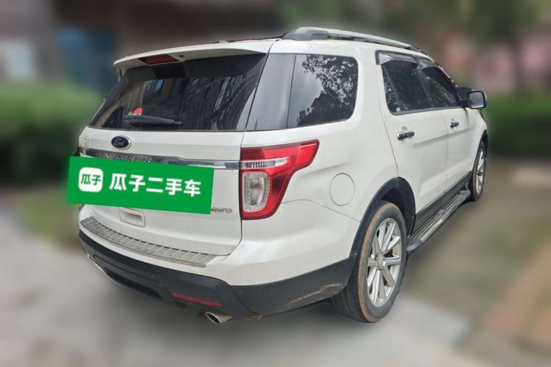 Used Ford Explorer 2013 3.5L Deluxe Model Rear Right 45 Deg