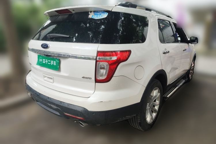Used Ford Explorer 2013 3.5L Deluxe Model Rear Right 45 Deg