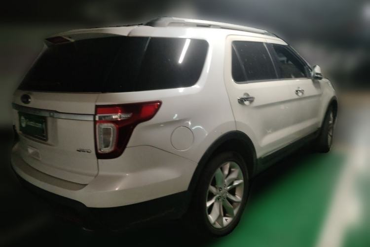 Used Ford Explorer 2013 3.5L Deluxe Model Rear Right 45 Deg