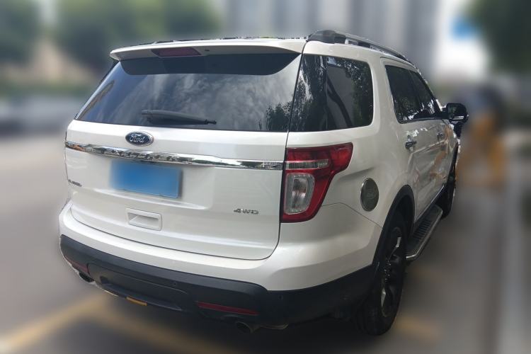 Used Ford Explorer 2013 3.5L Deluxe Model Rear Right 45 Deg