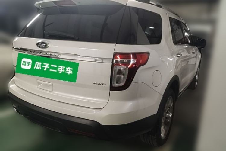 Used Ford Explorer 2013 3.5L Deluxe Model Rear Right 45 Deg