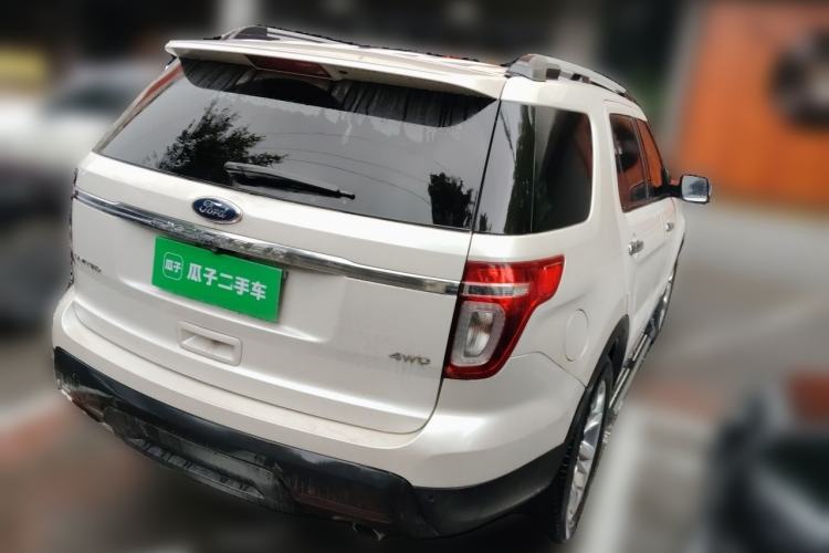 Used Ford Explorer 2013 3.5L Deluxe Model Rear Right 45 Deg