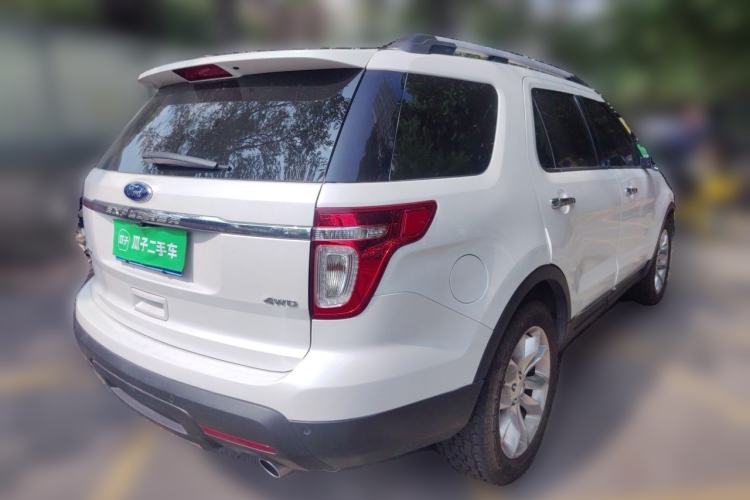 Used Ford Explorer 2013 3.5L Deluxe Model Rear Right 45 Deg