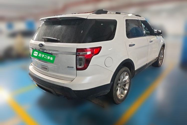 Used Ford Explorer 2013 3.5L Deluxe Model Rear Right 45 Deg