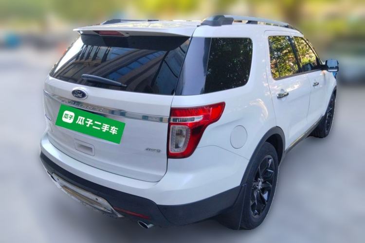 Used Ford Explorer 2013 3.5L Deluxe Model Rear Right 45 Deg