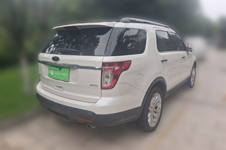 Used Ford Explorer 2013 3.5L Deluxe Model Rear Right 45 Deg